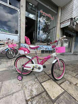 دوچرخه سایز 20 دخترانه درحدنو سالم و زیبا در گروه خرید و فروش ورزش فرهنگ فراغت در زنجان در شیپور-عکس1