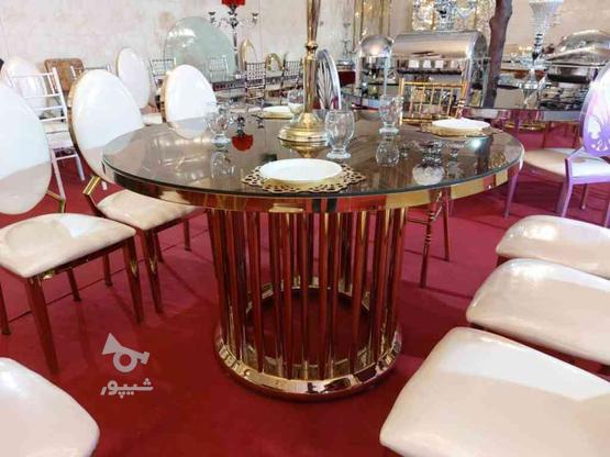 میز گرد لوله ای ابکاری تالاری در گروه خرید و فروش صنعتی، اداری و تجاری در بوشهر در شیپور-عکس1
