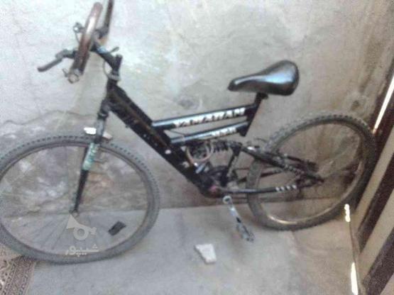 دوچرخه سایز 26 یاماها کمکدار دنده ی در گروه خرید و فروش ورزش فرهنگ فراغت در خراسان رضوی در شیپور-عکس1