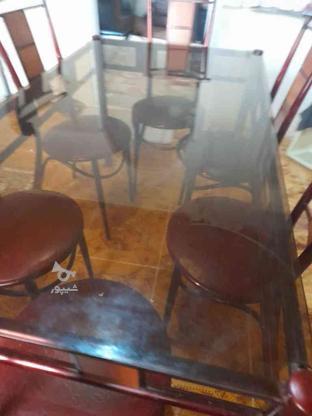 میز ناهار خوری 6 نفره در گروه خرید و فروش لوازم خانگی در مازندران در شیپور-عکس1