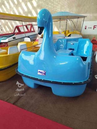قو فایبرگلاس قایق تفریحی سرگرمی کودک پدالی پدالو ورزشی در گروه خرید و فروش وسایل نقلیه در بوشهر در شیپور-عکس1
