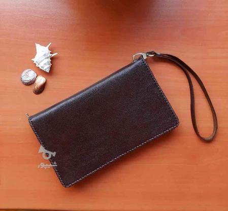 کیف پول چرمی دستدوز در گروه خرید و فروش لوازم شخصی در مازندران در شیپور-عکس1