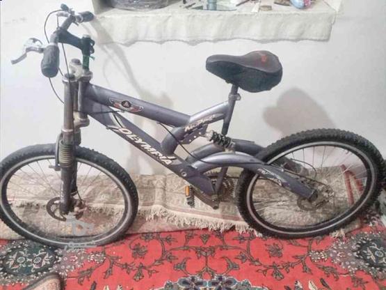 دوچرخه 26کمکی دنده ای دیسکی در گروه خرید و فروش ورزش فرهنگ فراغت در کرمان در شیپور-عکس1