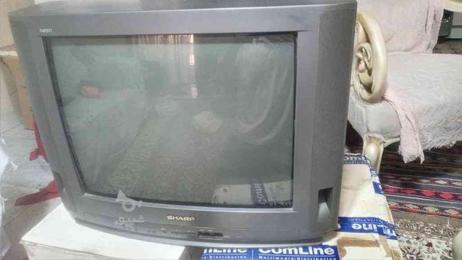تلویزیون 21 اینچ شارپ ژاپن به همراه گیرنده دیجیتال در گروه خرید و فروش لوازم الکترونیکی در تهران در شیپور-عکس1