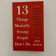 کتاب 13 Things Mentally Strong People Don t Do