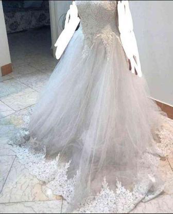 لباس عروس پفی دامن شاین دار در گروه خرید و فروش لوازم شخصی در تهران در شیپور-عکس1