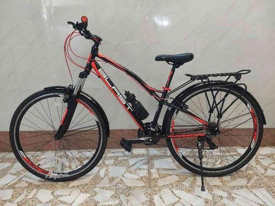 دوچرخه بلست مدل توریست کاملا نو (زیر قیمت) در گروه خرید و فروش ورزش فرهنگ فراغت در مازندران در شیپور-عکس1