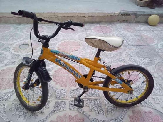 دوچرخه 16 سالم در گروه خرید و فروش ورزش فرهنگ فراغت در لرستان در شیپور-عکس1