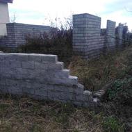 حصارکشی دیوار چینی سیمانکاری گچکاری پلیمری حیاط سازی