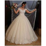 باسلام لباس عروس سفیدورنگی