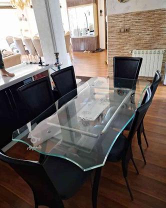 میز نهار خوری 6 نفره در گروه خرید و فروش لوازم خانگی در گیلان در شیپور-عکس1