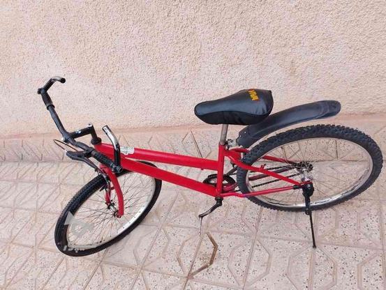 دوچرخه 26خانگی سالم درحد در گروه خرید و فروش ورزش فرهنگ فراغت در خراسان رضوی در شیپور-عکس1