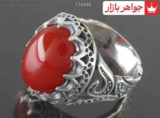 انگشتر نقره عقیق رکاب یا علی مردانه در گروه خرید و فروش لوازم شخصی در آذربایجان شرقی در شیپور-عکس1