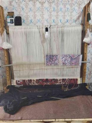 قالی بافی نصب مانده است در گروه خرید و فروش ورزش فرهنگ فراغت در آذربایجان غربی در شیپور-عکس1