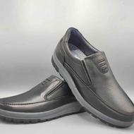 کفش طبی مردانه با چرم طبیعی کفش کوروش مدل دکتر شول