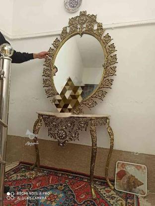 میز آینه چراغ و ساعت نو سالم هست در گروه خرید و فروش لوازم خانگی در آذربایجان غربی در شیپور-عکس1