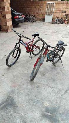 دو عدد دوچرخه سایز 24 و 26 در گروه خرید و فروش ورزش فرهنگ فراغت در گلستان در شیپور-عکس1