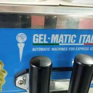 دستگاه ایتالی بستنی قیفی دو مخزنه هر مخزن شیش کیلو