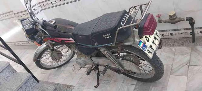 موتورسیکلت سالم دارای مدارک کامل پلاک ملی در گروه خرید و فروش وسایل نقلیه در مازندران در شیپور-عکس1