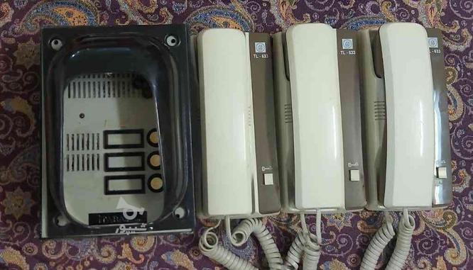 آیفون صوتی سه طبقه مدل تابا سالم در گروه خرید و فروش لوازم الکترونیکی در اصفهان در شیپور-عکس1