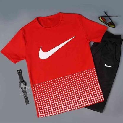ست تیشرت شلوار Nike مردانه قرمز مدل Hesam در گروه خرید و فروش لوازم شخصی در قزوین در شیپور-عکس1