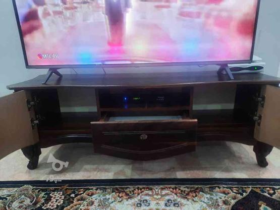 میز تلویزیون شیک و چوبی سالم به شرط  در گروه خرید و فروش لوازم خانگی در تهران در شیپور-عکس1