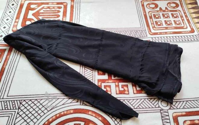چادر مشکی طرح دار مجلسیه،دوخته شده در گروه خرید و فروش لوازم شخصی در مازندران در شیپور-عکس1