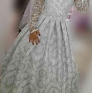 لباس عروس با تورسر