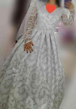 لباس عروس با تورسر در گروه خرید و فروش لوازم شخصی در تهران در شیپور-عکس1