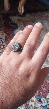 انگشتر نقره سیاه قلم در گروه خرید و فروش لوازم شخصی در کردستان در شیپور-عکس1