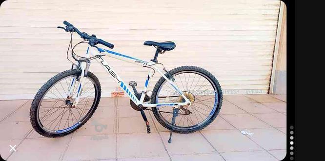 دوچرخه کوهستانی مارک فلش سایز 26 در گروه خرید و فروش ورزش فرهنگ فراغت در اردبیل در شیپور-عکس1