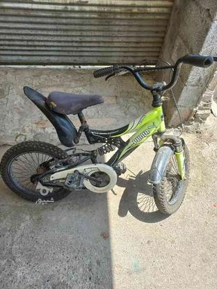 دوچرخه 16 سالم در گروه خرید و فروش ورزش فرهنگ فراغت در گیلان در شیپور-عکس1