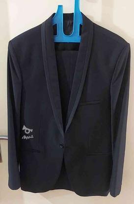 کت شلوار مشکی سایز 48 در گروه خرید و فروش لوازم شخصی در البرز در شیپور-عکس1