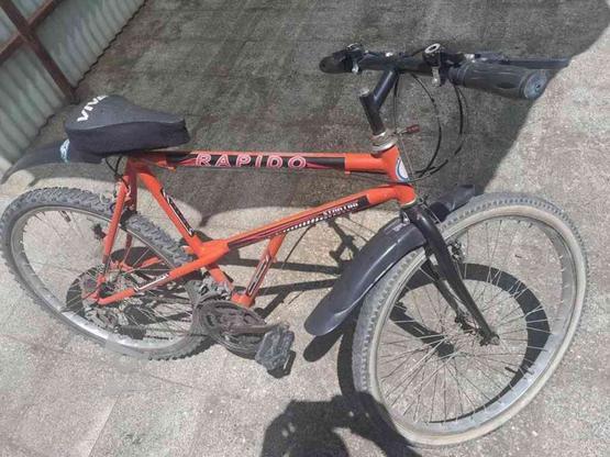 دوچرخه 26 دنده ای با مناسب ترین قیمت در گروه خرید و فروش ورزش فرهنگ فراغت در خراسان رضوی در شیپور-عکس1