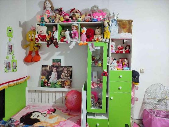 تخت کمد بچه سالم در گروه خرید و فروش لوازم خانگی در تهران در شیپور-عکس1