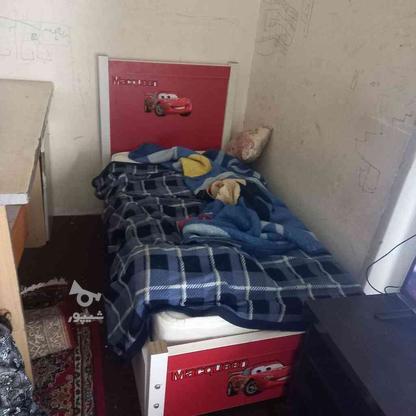 تخت کودک باتشک تبی در گروه خرید و فروش لوازم خانگی در کرمان در شیپور-عکس1