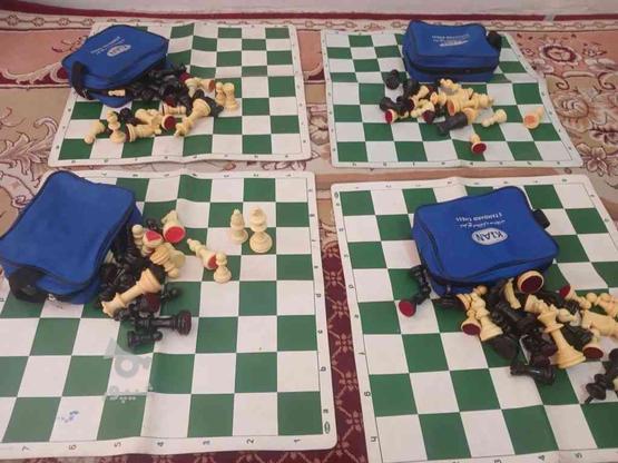 شطرنج بازی با مهره کامل در گروه خرید و فروش ورزش فرهنگ فراغت در اصفهان در شیپور-عکس1