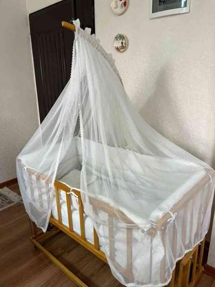 تخت خواب نوزاد در گروه خرید و فروش لوازم شخصی در مازندران در شیپور-عکس1