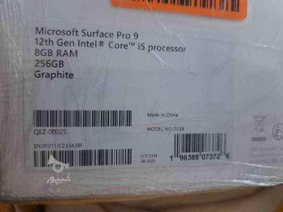 تبلت surface pro 9 8GB RAM 256 در گروه خرید و فروش موبایل، تبلت و لوازم در تهران در شیپور-عکس1