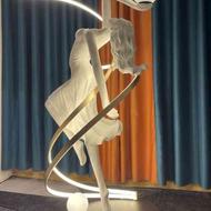 جدیدترین مجسمه آباژور کنارسالنی فایبرگلاس