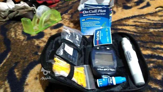 دستگاهدیچبتالی تست قند خون با لوارم کامل داخل کیف در گروه خرید و فروش لوازم شخصی در مازندران در شیپور-عکس1