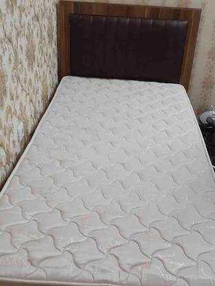2عدد تخت خواب برند ترکیه با تشک خوشخواب طبی فنری در گروه خرید و فروش لوازم خانگی در تهران در شیپور-عکس1