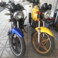 دو دستگاه موتور سیکلت
