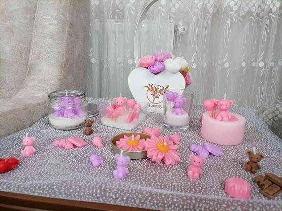 یه هدیه زیبا برای دختر خانوم های زیبا شمع های تدی در گروه خرید و فروش لوازم خانگی در خراسان رضوی در شیپور-عکس1