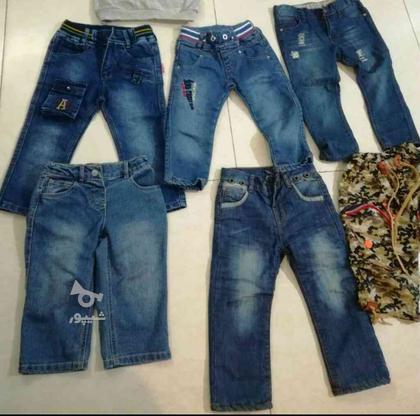 شلوار جین خارجی بچه گانه مناسب 1/5تا 2سال در گروه خرید و فروش لوازم شخصی در تهران در شیپور-عکس1