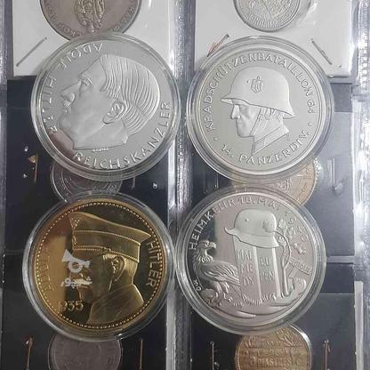 سکه های مدالیوم کمیاب طرح هیتلر و آلمان نازی در گروه خرید و فروش ورزش فرهنگ فراغت در گیلان در شیپور-عکس1