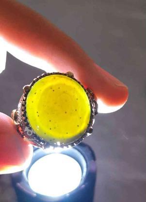 انگشتر نقره 925 با نگین یشم در گروه خرید و فروش لوازم شخصی در فارس در شیپور-عکس1