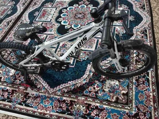 دوچرخه پولاریس لاستیک ها نو پهن کمک دار سه سانتی در گروه خرید و فروش ورزش فرهنگ فراغت در آذربایجان غربی در شیپور-عکس1