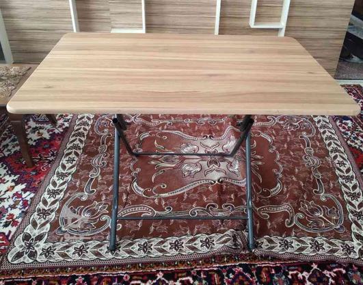 میز تاشو 4 نفری نو در گروه خرید و فروش لوازم خانگی در آذربایجان شرقی در شیپور-عکس1