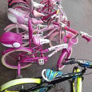 فروش انواع دوچرخه سایز کوچک دخترانه و پسرانه درحد صفر
